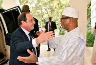 Visite privée au Mali de l’ancien président français : François Hollande encourage le sens de dialogue d’IBK pour aller à la paix
