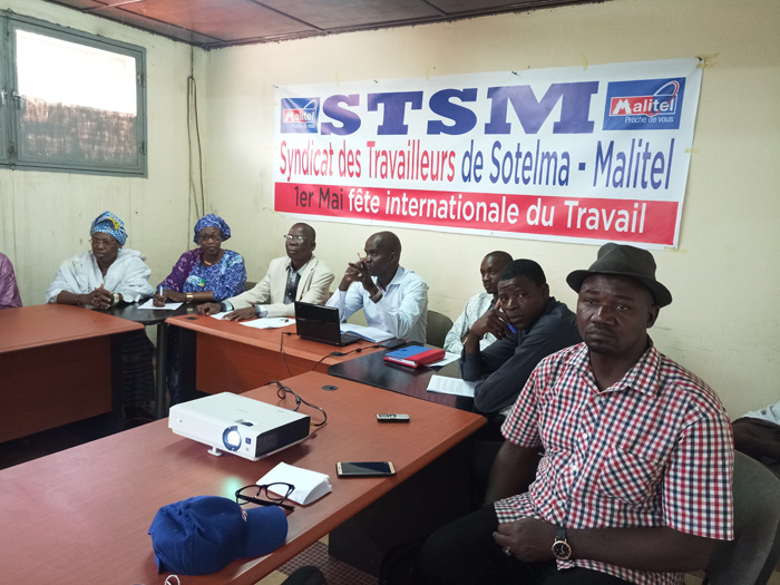 Célébration du 1er Mai 2019 : Le Syndicat des travailleurs de Sotelma-Malitel rencontre la presse