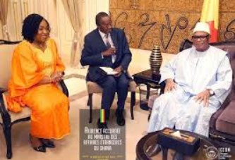 Mali-Ghana : Le Président IBK reçoit Madame le ministre des Affaires Etrangères du Ghana