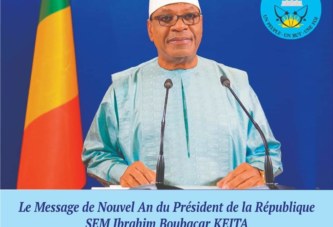 IBK l’a dit dans son adresse à la nation :  -la rencontre de Pau le 13 janvier à Paris sera décisive  -le Mali est l’un des pays les moins endettés de l’Afrique de l’Ouest -Il est nécessaire d’organiser une conférence sociale  -la guerre absorbe 24% des ressources budgétaires de notre pays