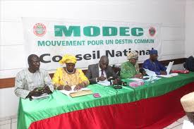 Conseil National du MODEC : Le parti dénonce la mauvaise gouvernance d’IBK et déclare sa participation aux élections législatives