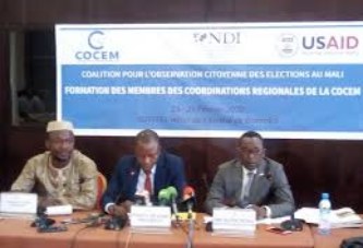 Observation des élections législatives 2020 : Renforcement de capacité des membres de la COCEM