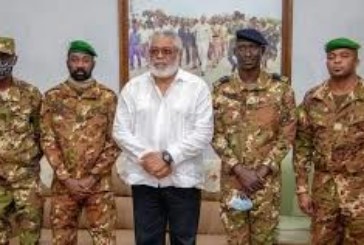 Ghana : Awlings reçoit des leaders militaires maliens