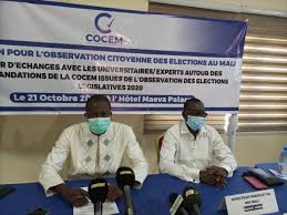 Élections au Mali : La  COCEM s’engage pour l’application des recommandations issues des élections législatives
