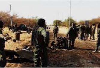 DEFENSE : 43 terroristes neutralisés, des sacs de riz récupérés