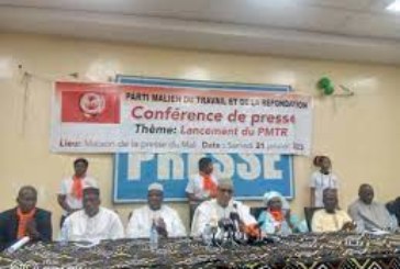 PMTR : Un parti né avec des grandes ambitions pour le Mali