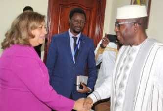 Carnet d’audience : Madame Rachna Korhonen, Ambassadeur des Etats-Unis d’Amérique reçue par le ministre Amadou Keita