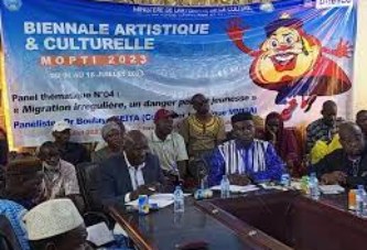 Biennale artistique et culturelle à Mopti : Un panel sur la migration irrégulière et son danger pour la jeunesse