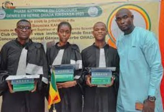 14e édition du concours international génies en herbe OHADA (Kinshasa-2023) : Le Mali vice-champion, remporte la quasi-totalité des prix…