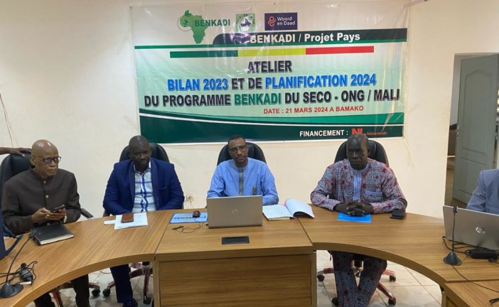 Programme Benkadi du SECO- ONG/Mali : Le bilan des activités réalisées en 2023 dévoilé