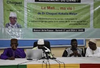 Littérature : Livre « le Mali…, ma vie » écrit par Dr Choguel Kokala Maïga