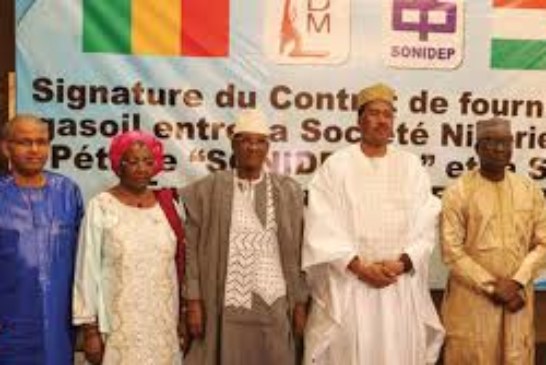Mali-Niger : 150 millions de litres de carburant fournis par le Niger au Mali à raison de 328 F CFA le litre